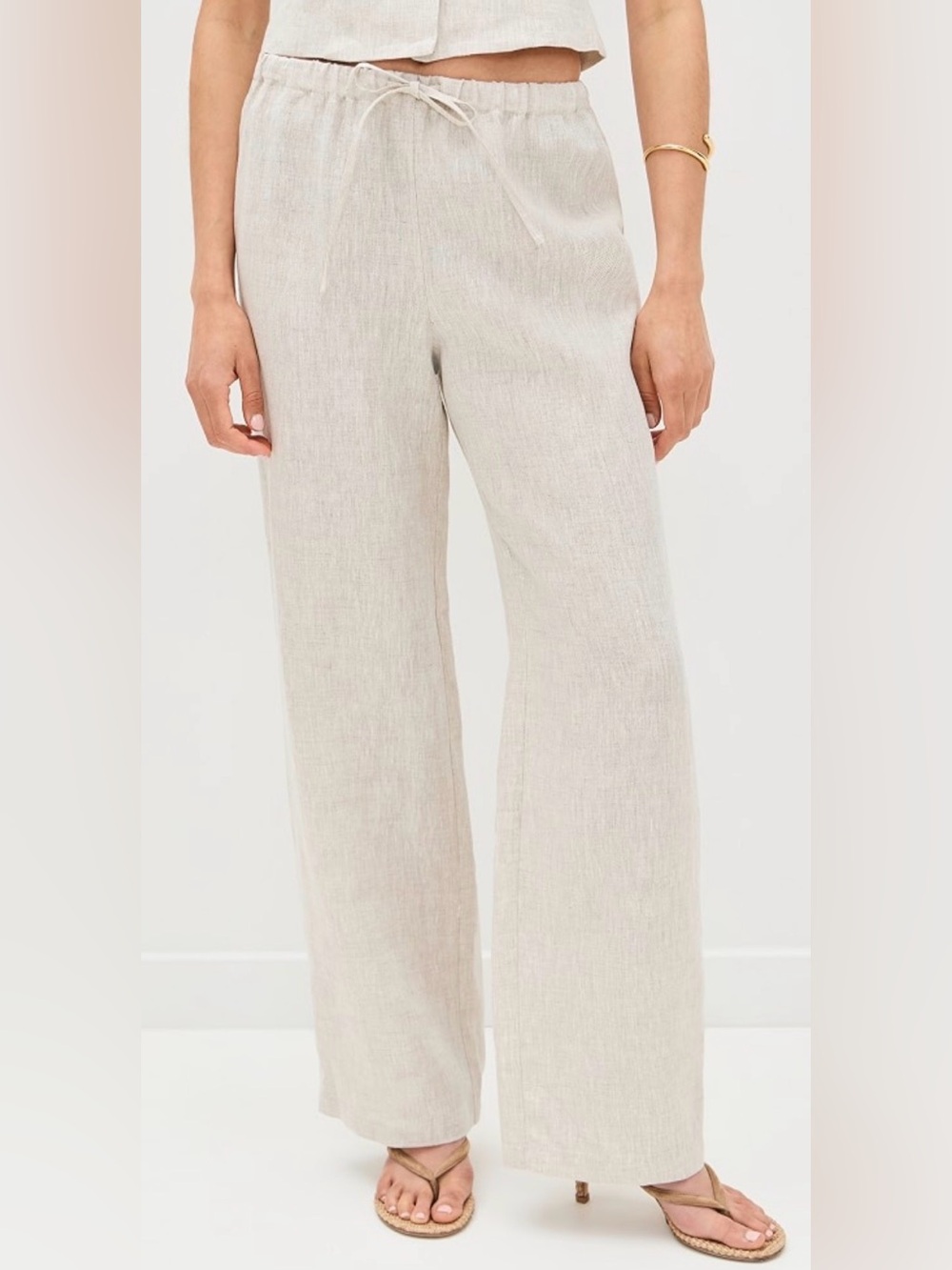 Reformation Olina Linen Pants